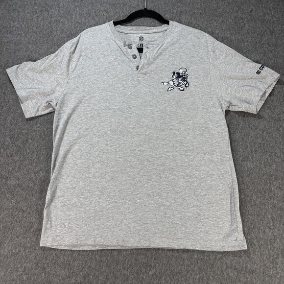 Dallas Cowboys Shirt Mens Medium Gray NFL Football Go Cowboys Oarious Rucker Tee - Picture 1 of 7